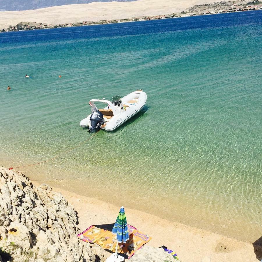 Novalja Beach Apartment Eksteriør bilde